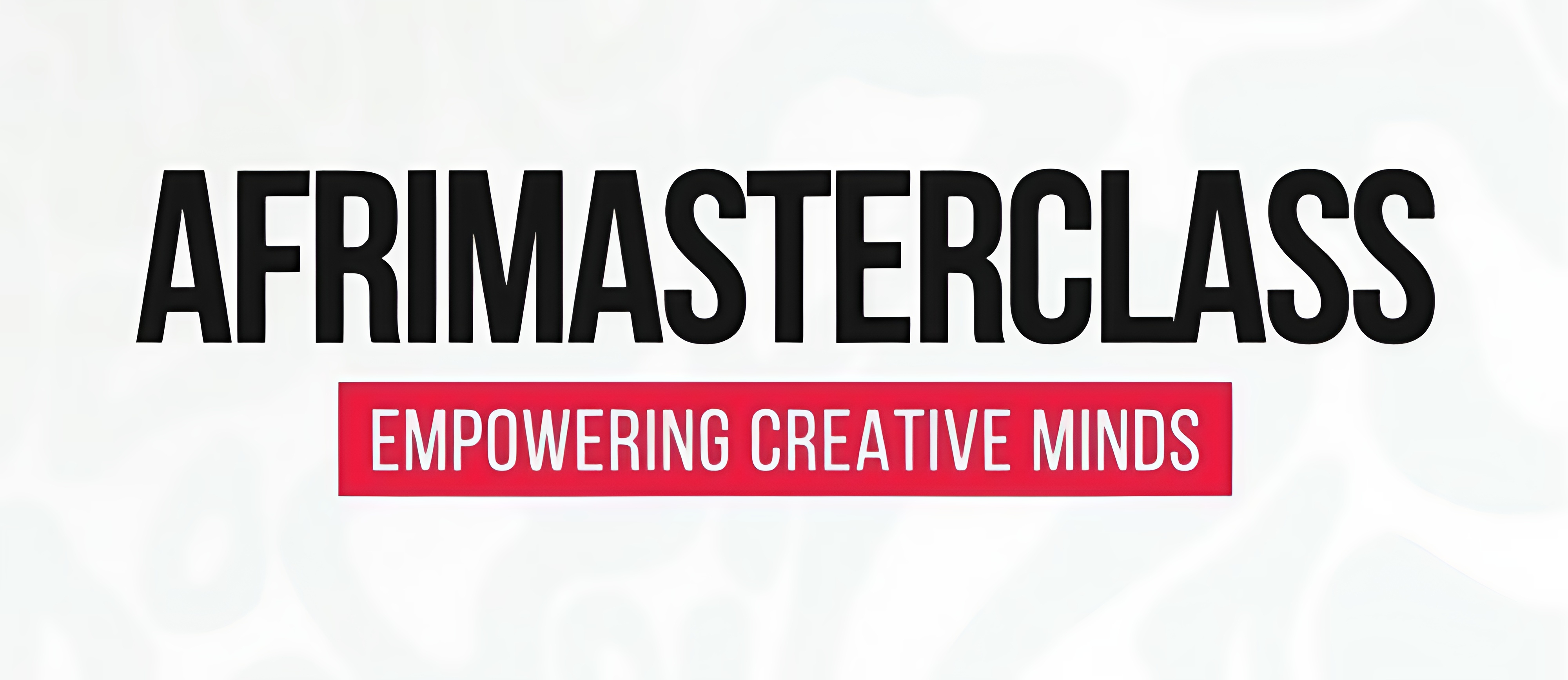 Poster for Afrimasterclass: Empowering Creative Minds event